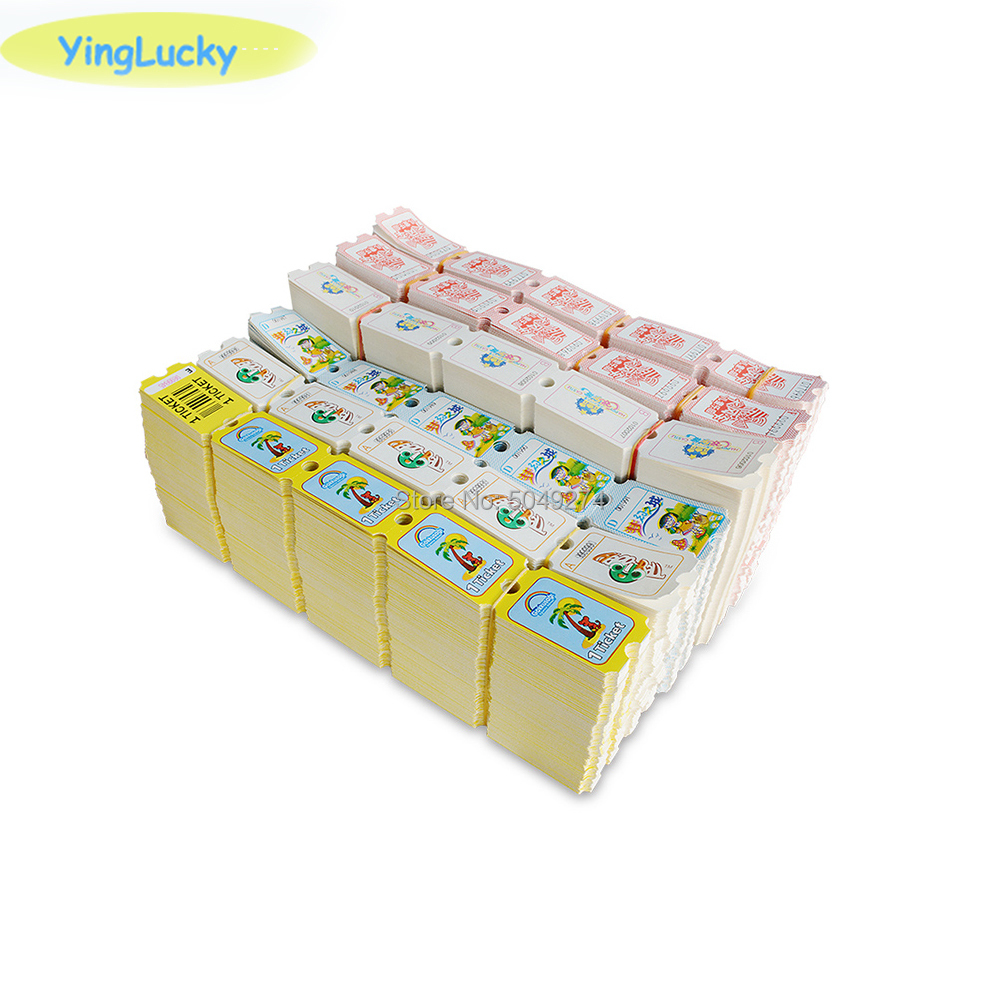 Ticket Redemption Machine - Yinglucky 2000ชิ้น/ล็อตหวย Redemption สำหรับสวนสนุกเกมเครื่องอุปกรณ์เกมอาเขต