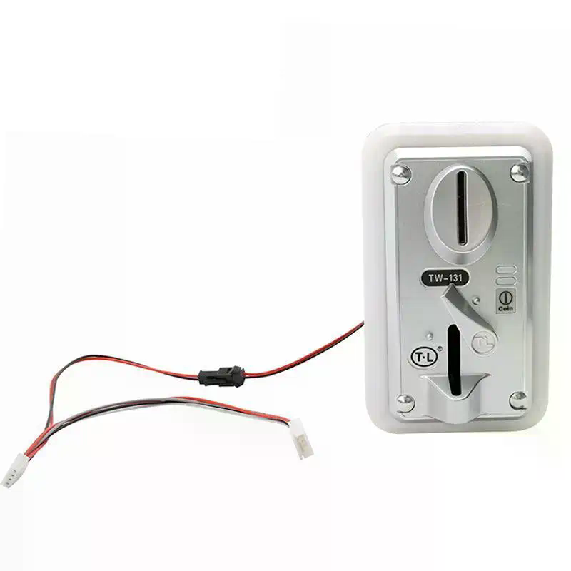Coin Acceptor Selector - PCS ตัวรับเหรียญ 12V DC อุปกรณ์เสริมสำหรับเลือกเหรียญ พร้อมกรอบ