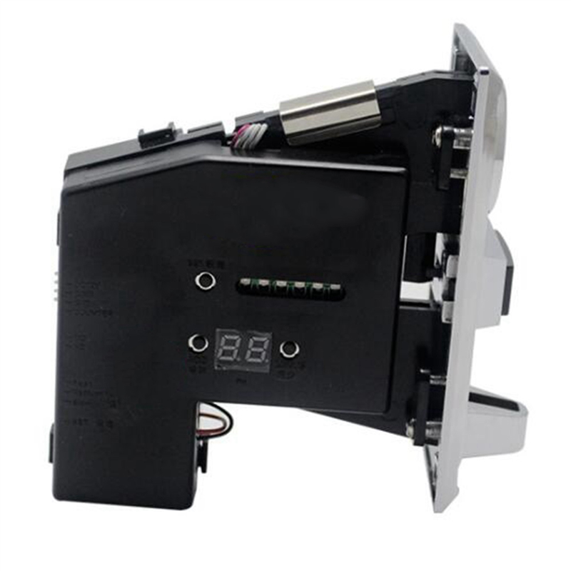 Coin Acceptor Selector - ABZZ-4X ตัวรับเหรียญหลายพลาสติกแบบตั้งโปรแกรมได้ กลไกตัวเลือกตัวรับเหรียญแบบม้วนลงแบบอิเล็กทรอนิกส์ ตัวเลือกเหรียญด้านข้าง