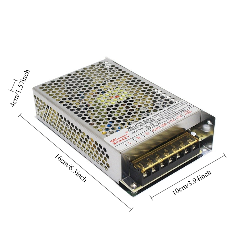 Ticket Redemption Machine - WM-100-6 ชุดแปลงเหรียญมินิอาร์เคด พร้อมแหล่งจ่ายไฟ 24V12V5V สำหรับเครื่องแลกตั๋วและเกมหยอดเหรียญ