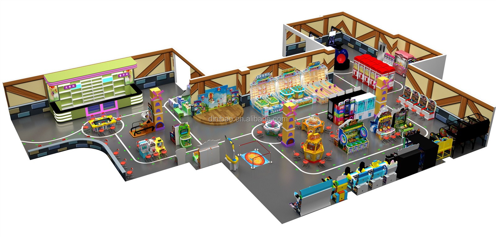 เครื่องเกมไก่บินสำหรับเด็ก  แบ - Ticket Redemption Machine บทวิจารณ์และราคา