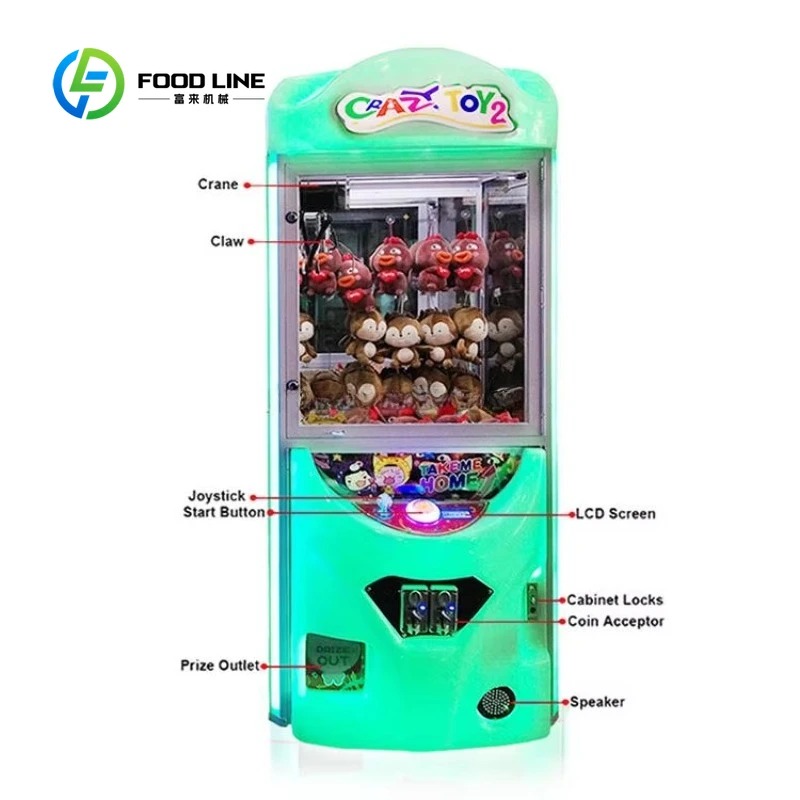 เครื่องเกมคีบตุ๊กตาหยอดเหรียญแ - Arcade Toy Claw Vending Machine บทวิจารณ์และราคา