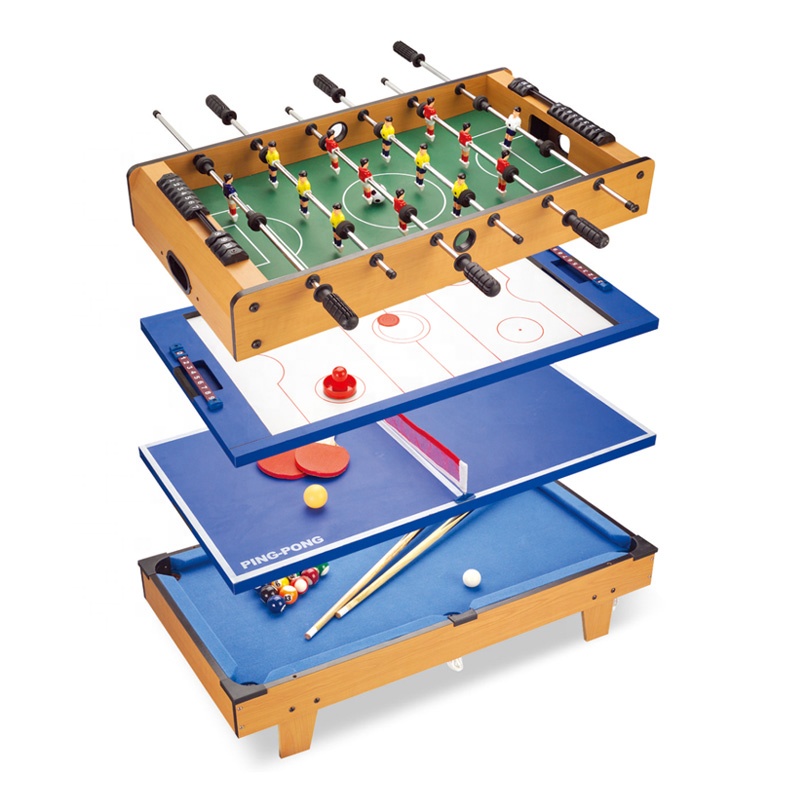 โต๊ะเกมมินิ 4 in 1, สนุกเกอร์, - Air Hockey Table บทวิจารณ์และราคา