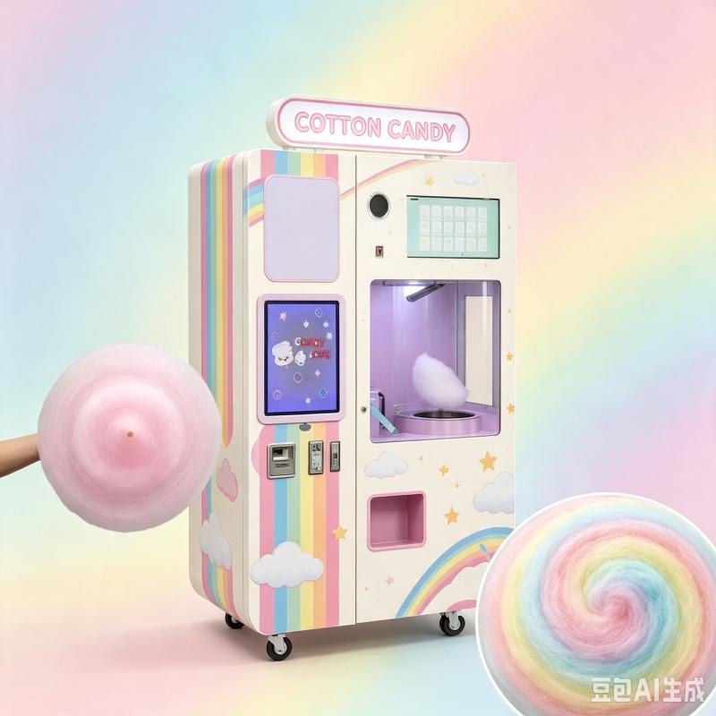 เครื่องจำหน่ายสายไหมอัตโนมัติแ - Candy Floss Machine บทวิจารณ์และราคา