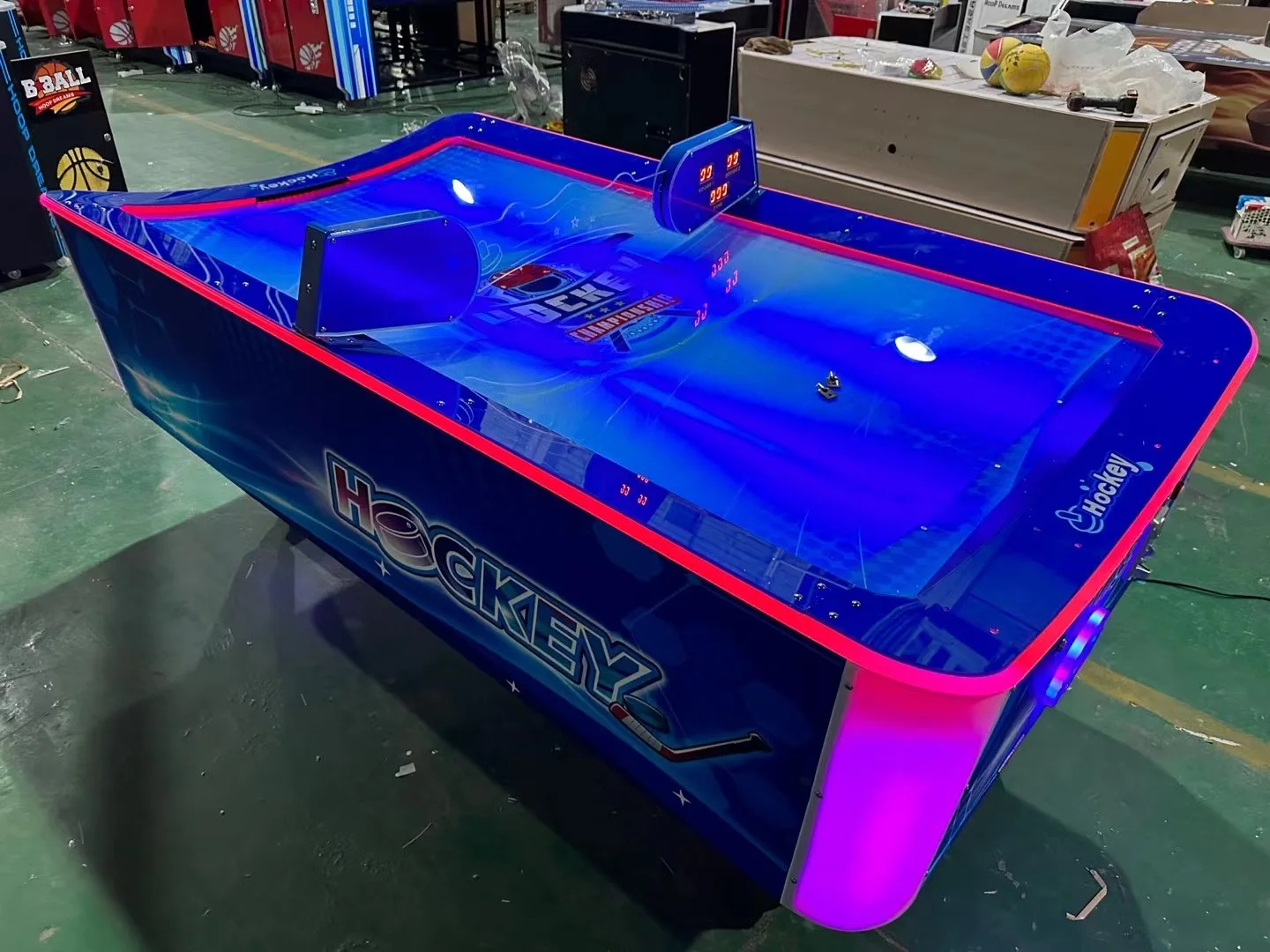 เครื่องเล่นเกมฮอกกี้อากาศแบบหย - Air Hockey Table บทวิจารณ์และราคา