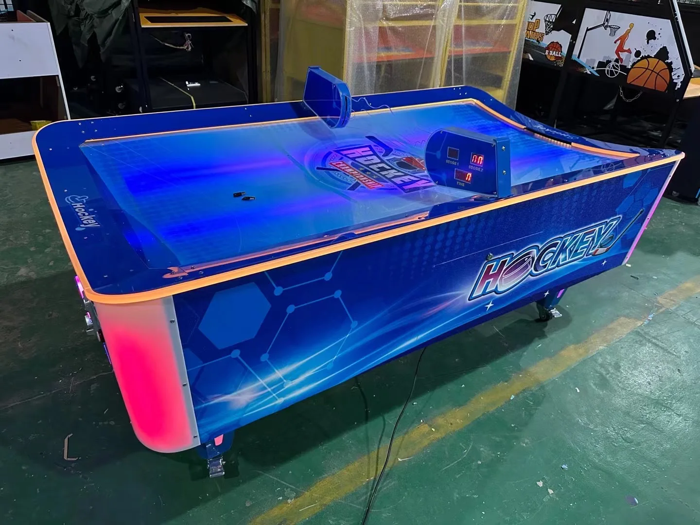 เครื่องเล่นเกมฮอกกี้อากาศแบบหย - Air Hockey Table บทวิจารณ์และราคา