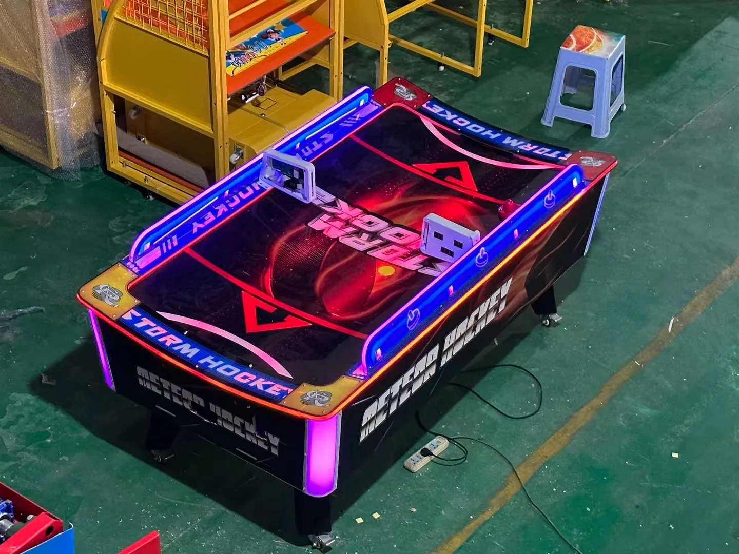 เครื่องเล่นเกมฮอกกี้อากาศแบบหย - Air Hockey Table บทวิจารณ์และราคา