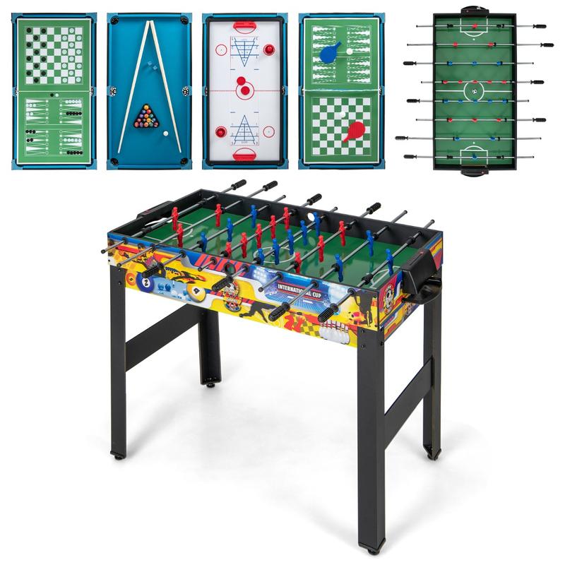 ชุดโต๊ะเกมส์คอมโบ 12-in-1 พร้อ - Air Hockey Table บทวิจารณ์และราคา