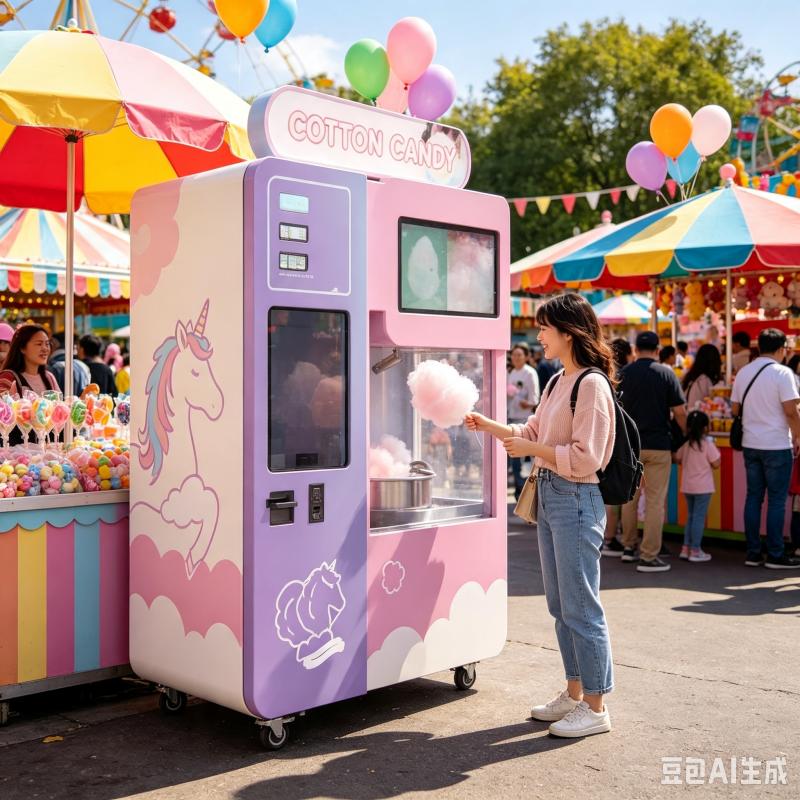 เครื่องทำสายไหมอัตโนมัติแบบปรั - Candy Floss Machine บทวิจารณ์และราคา