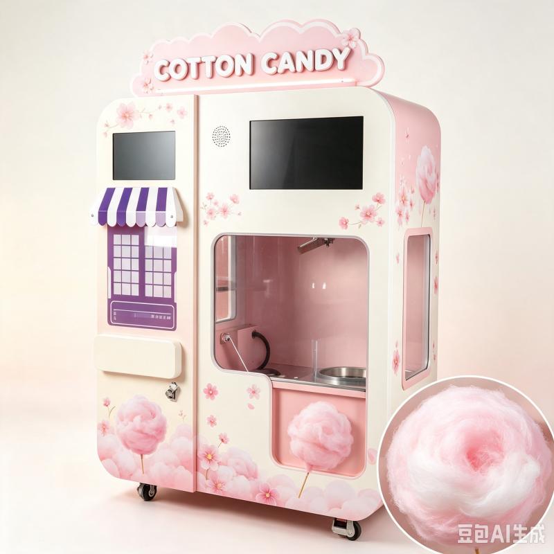 เครื่องทำสายไหมอัตโนมัติแบบปรั - Candy Floss Machine บทวิจารณ์และราคา